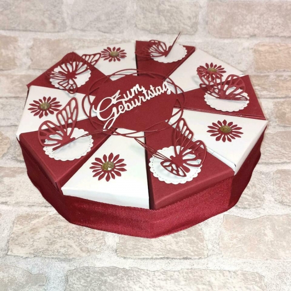 Geburtstag Schachteltorte für Damen